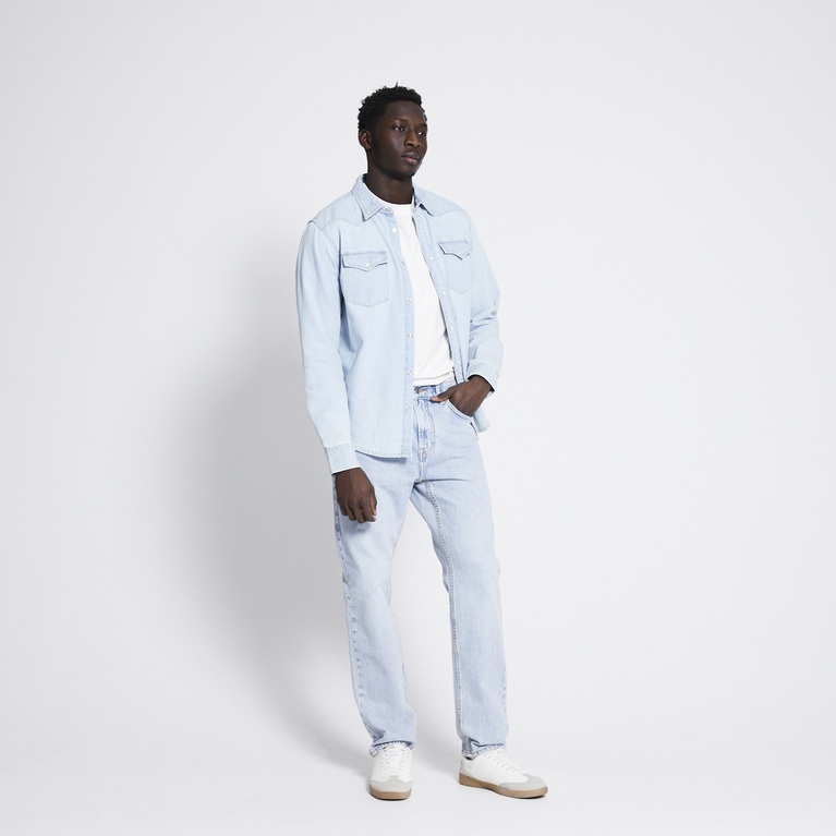 Denim shirt "Clint" Wash Lt